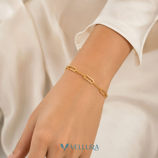 Paperclip Chain Bracelet