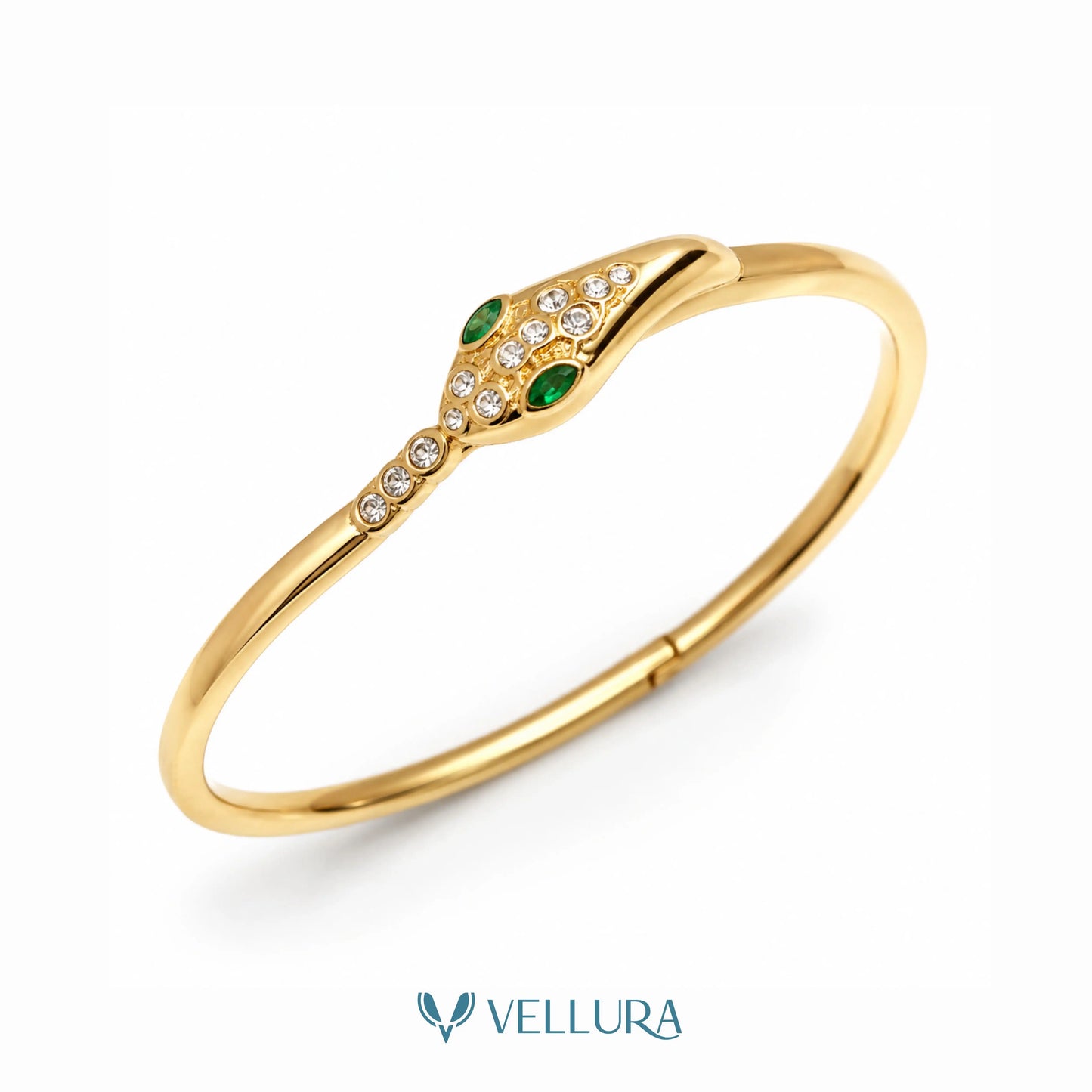 Serpenti Emerald Crystal Bracelet