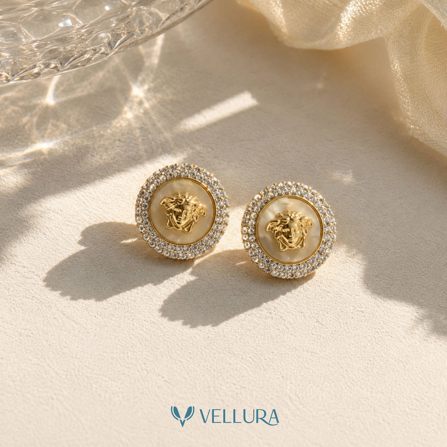 Medusa Stud Earrings