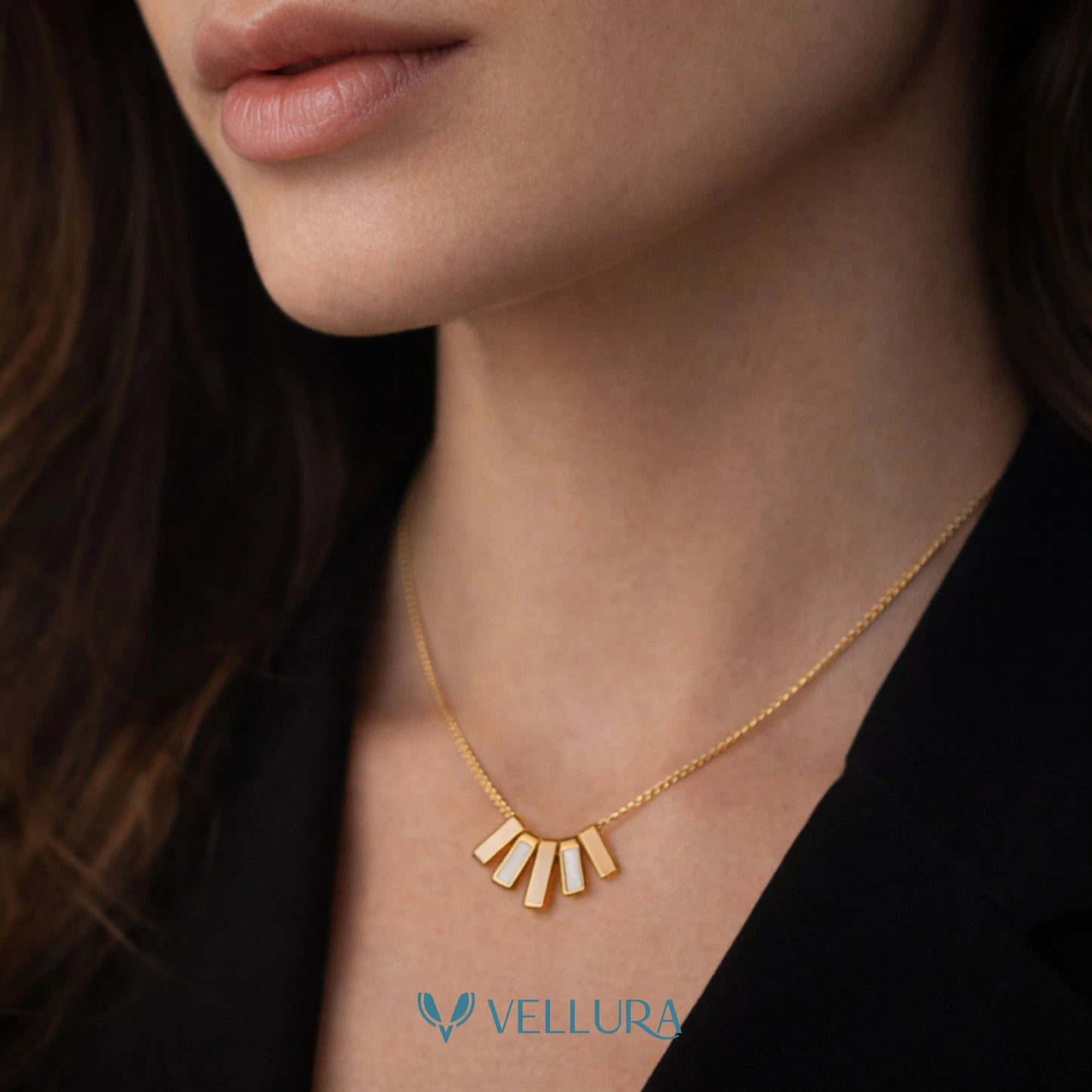 Geometric Gold Necklace