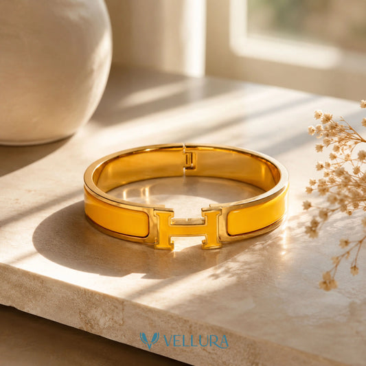 HERMES INSPIRED-Cuff Bracelet