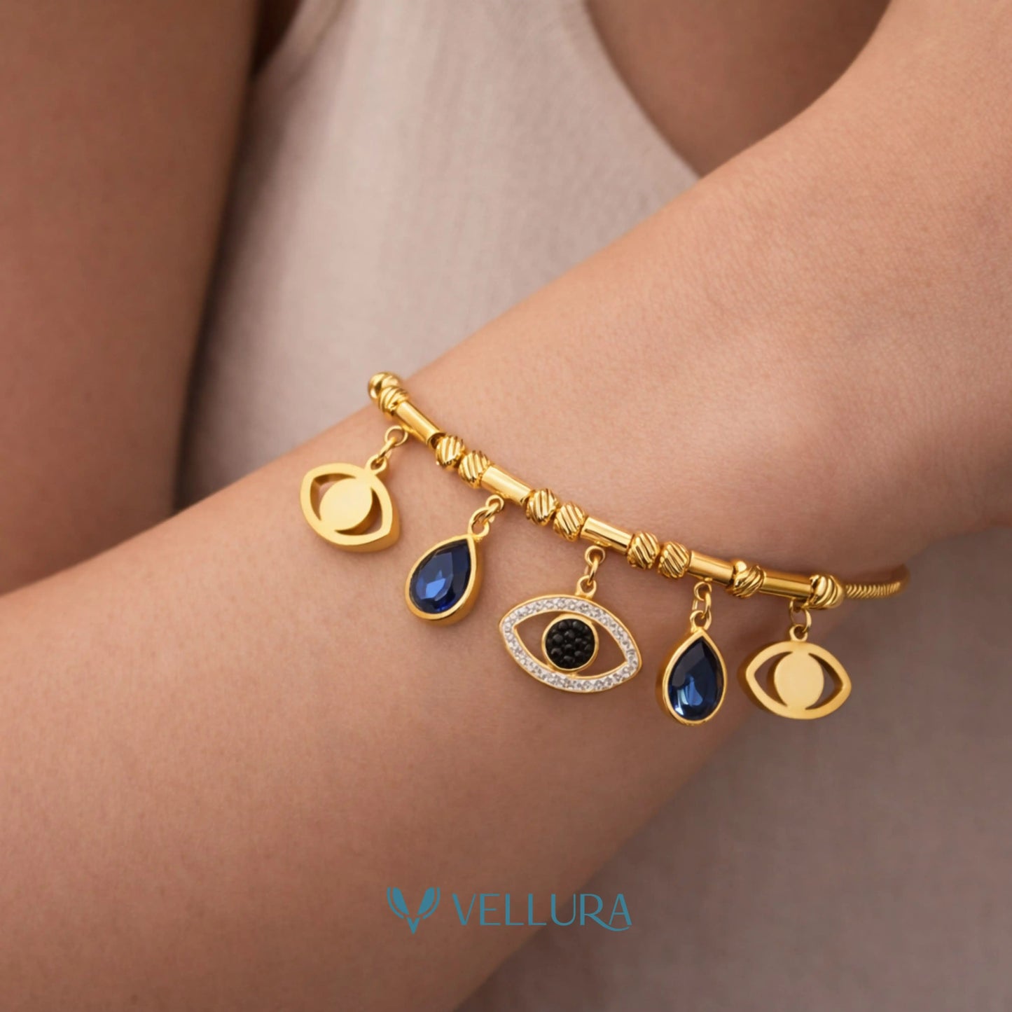 Evil Eye Charm Bracelet