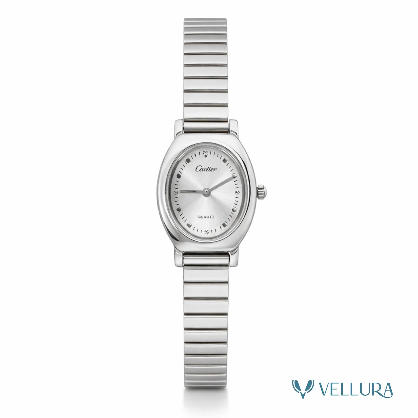 Silver Dial Luxury Watch