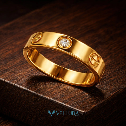 Cartier-Inspired Gold Ring