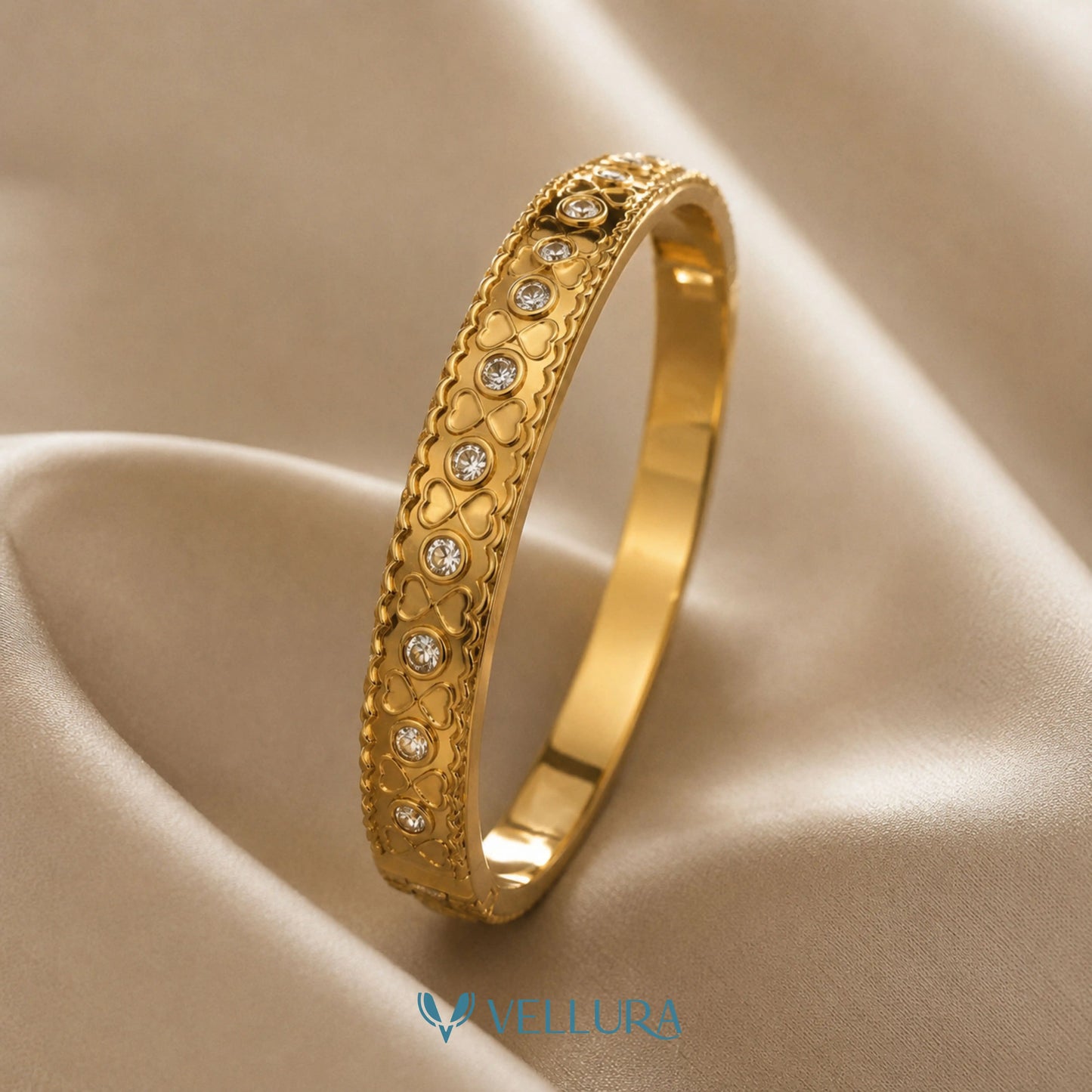 Crystal Studded Bangle