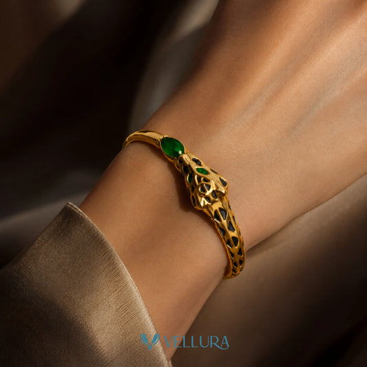 Emerald Panther Bracelet