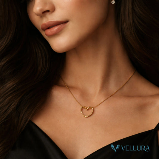 Open Heart Necklace