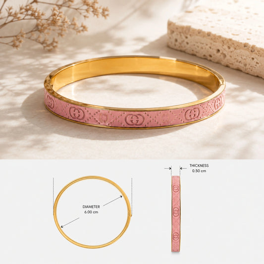 Gold GG Monogram Bangle