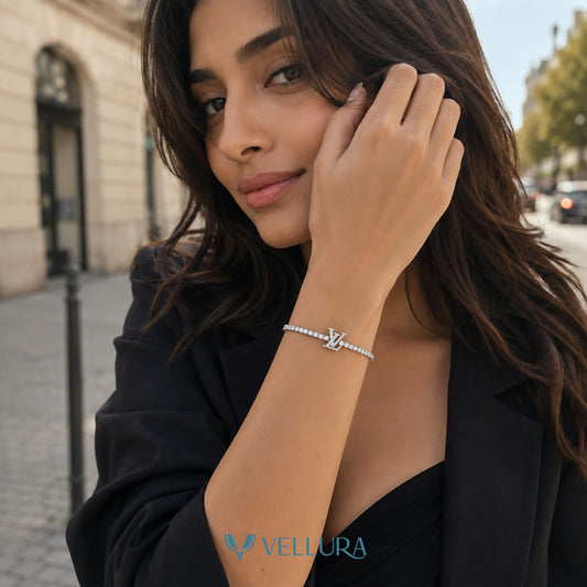 Crystal Tennis Bracele