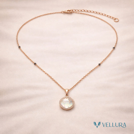 Rose Gold Minimal Mangalsutra