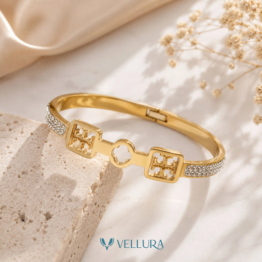 Crystal Designer Cuff Bracelet
