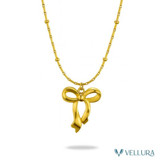 Elegant Bow Chain necklace