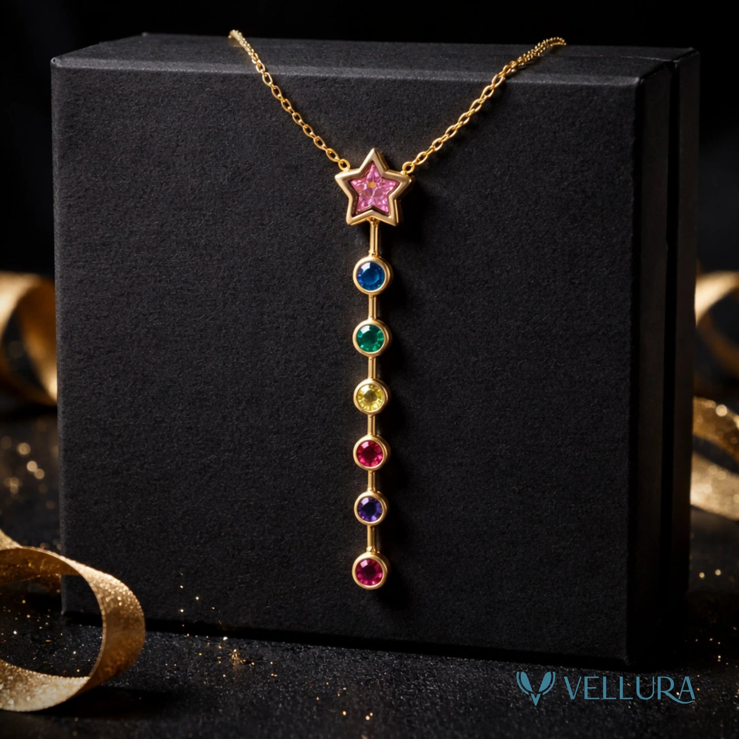 Star Drop Necklace