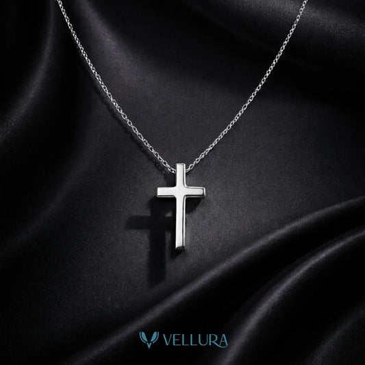 Silver Cross Necklace