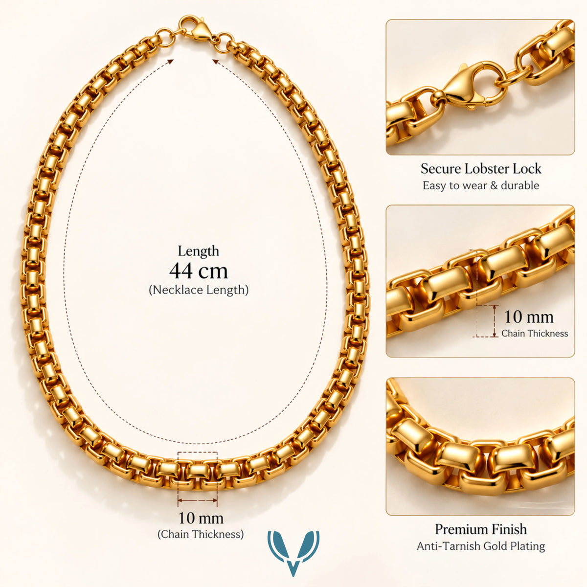 Minimal Unisex Chain