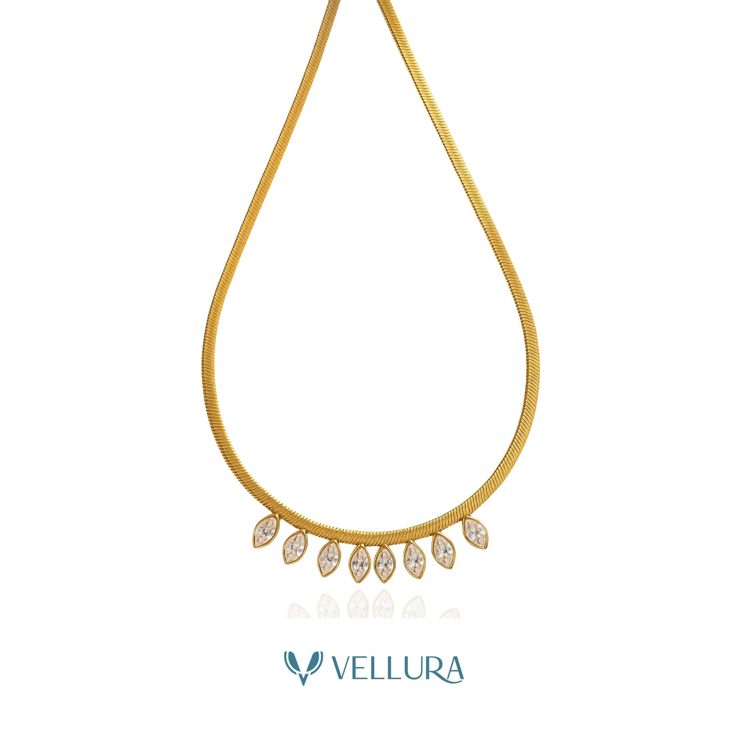 Marquise Drop Necklace