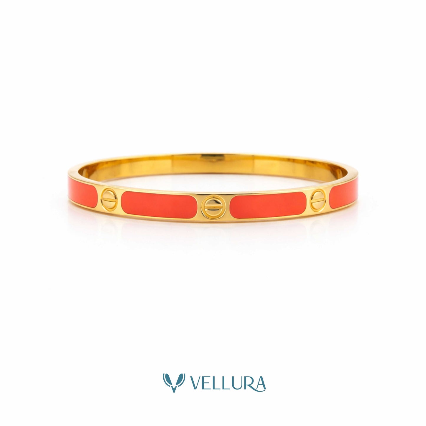 Cartier-Inspired Enamel Bracelet