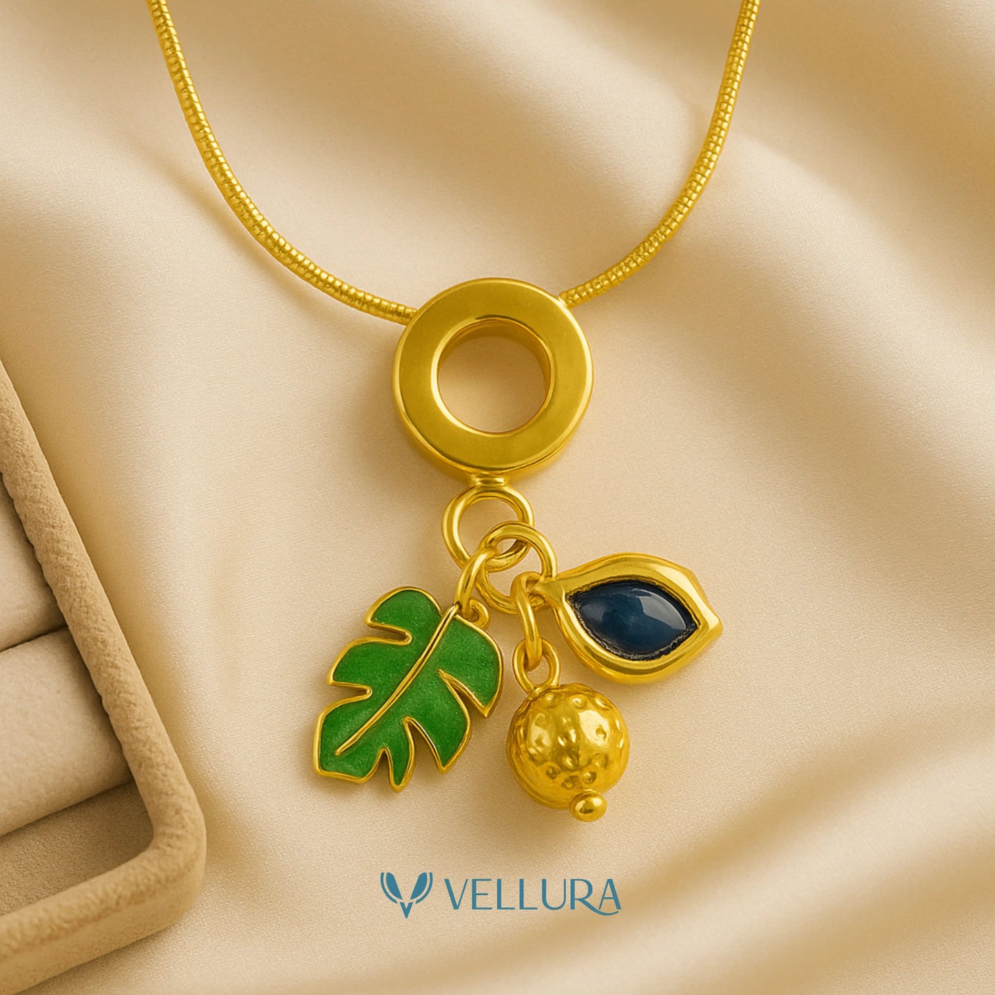 Gold Charm Necklace