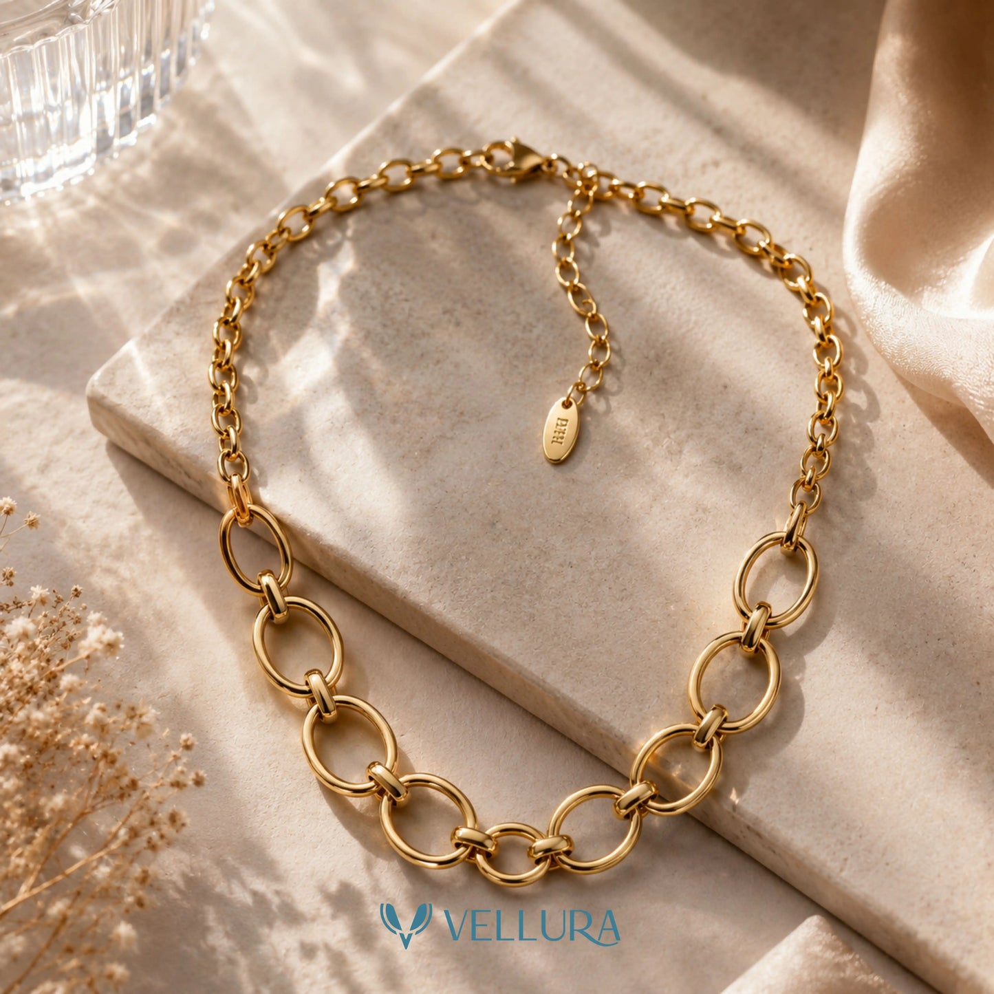 Chunky Gold Link Necklace Chain