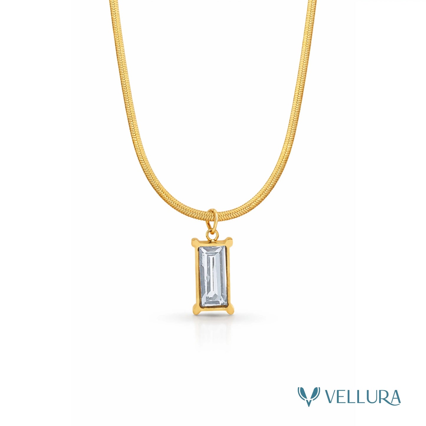 White Crystal Pendant