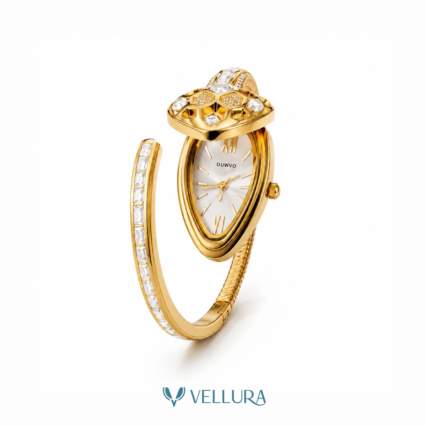 Diamond White Serpenti Luxe Watch