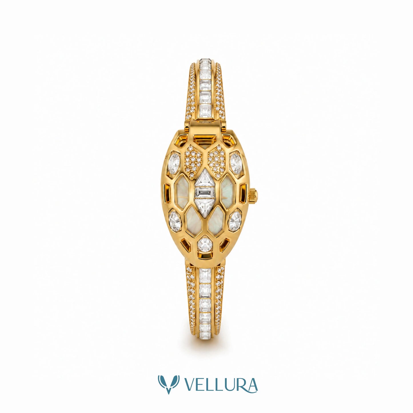 Diamond White Serpenti Luxe Watch