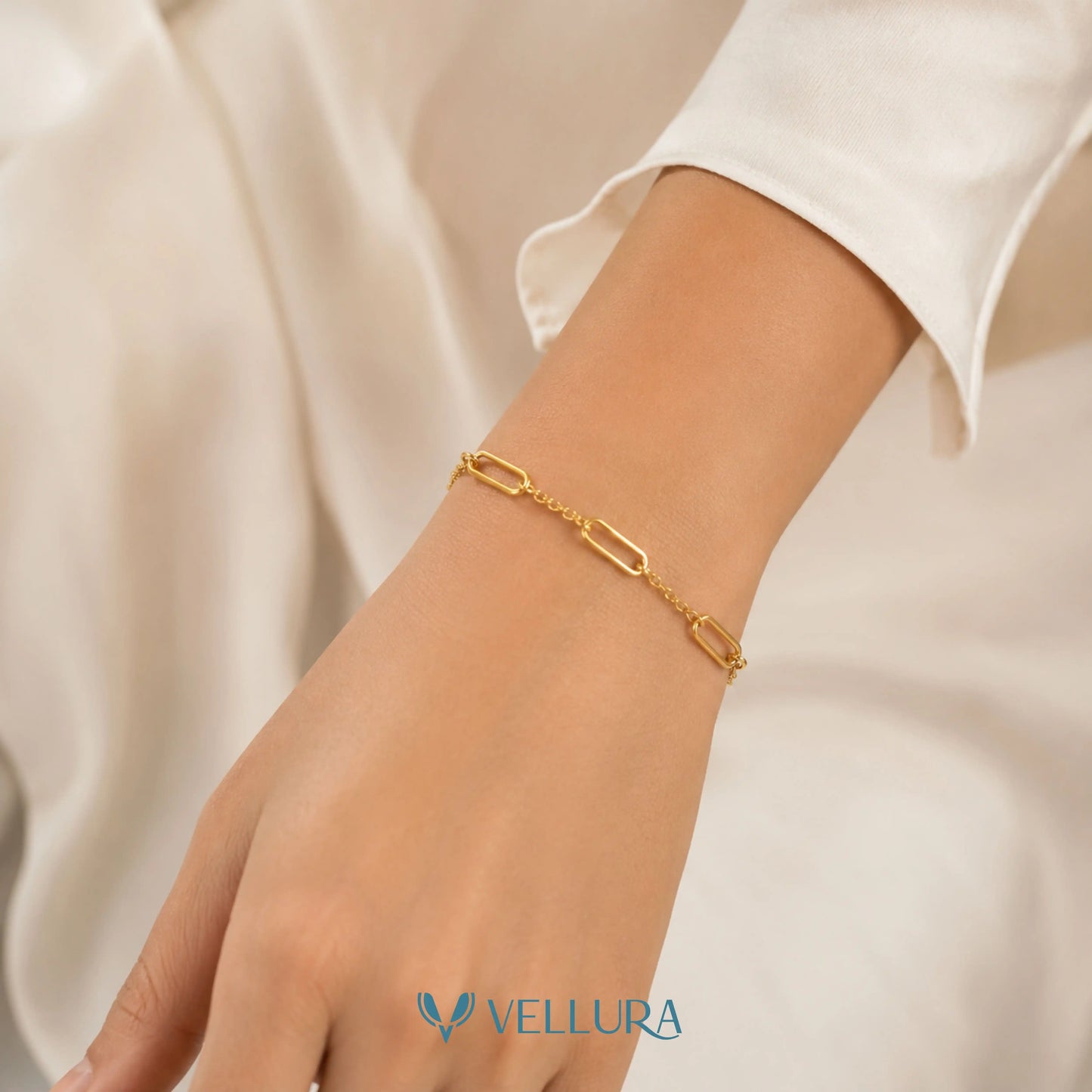 Paperclip Chain Bracelet