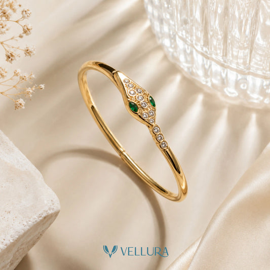 Serpenti Emerald Crystal Bracelet