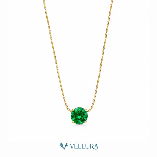 Solitaire Pendant Necklace