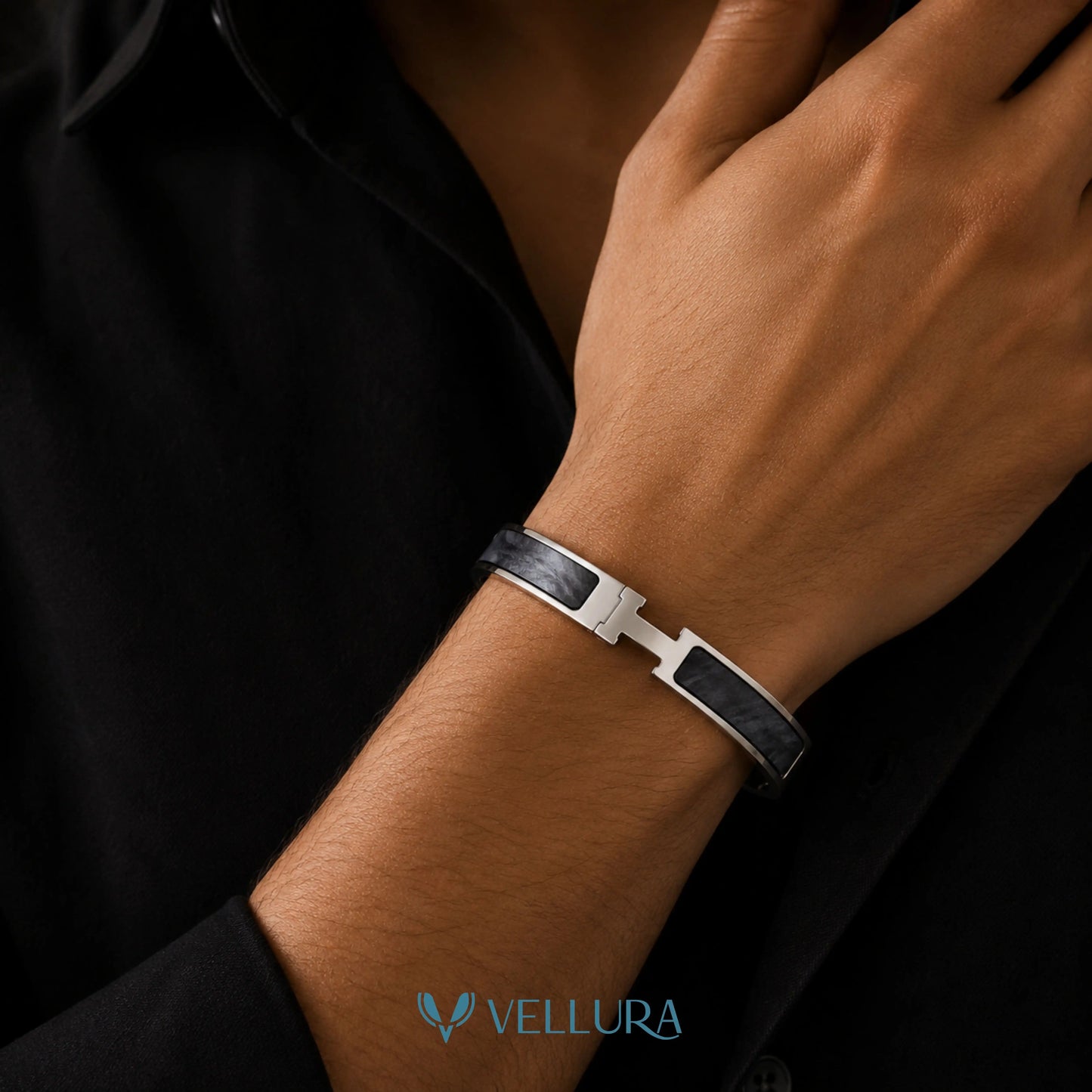 HERMES INSPIRED- Designer Cuff Bracelet