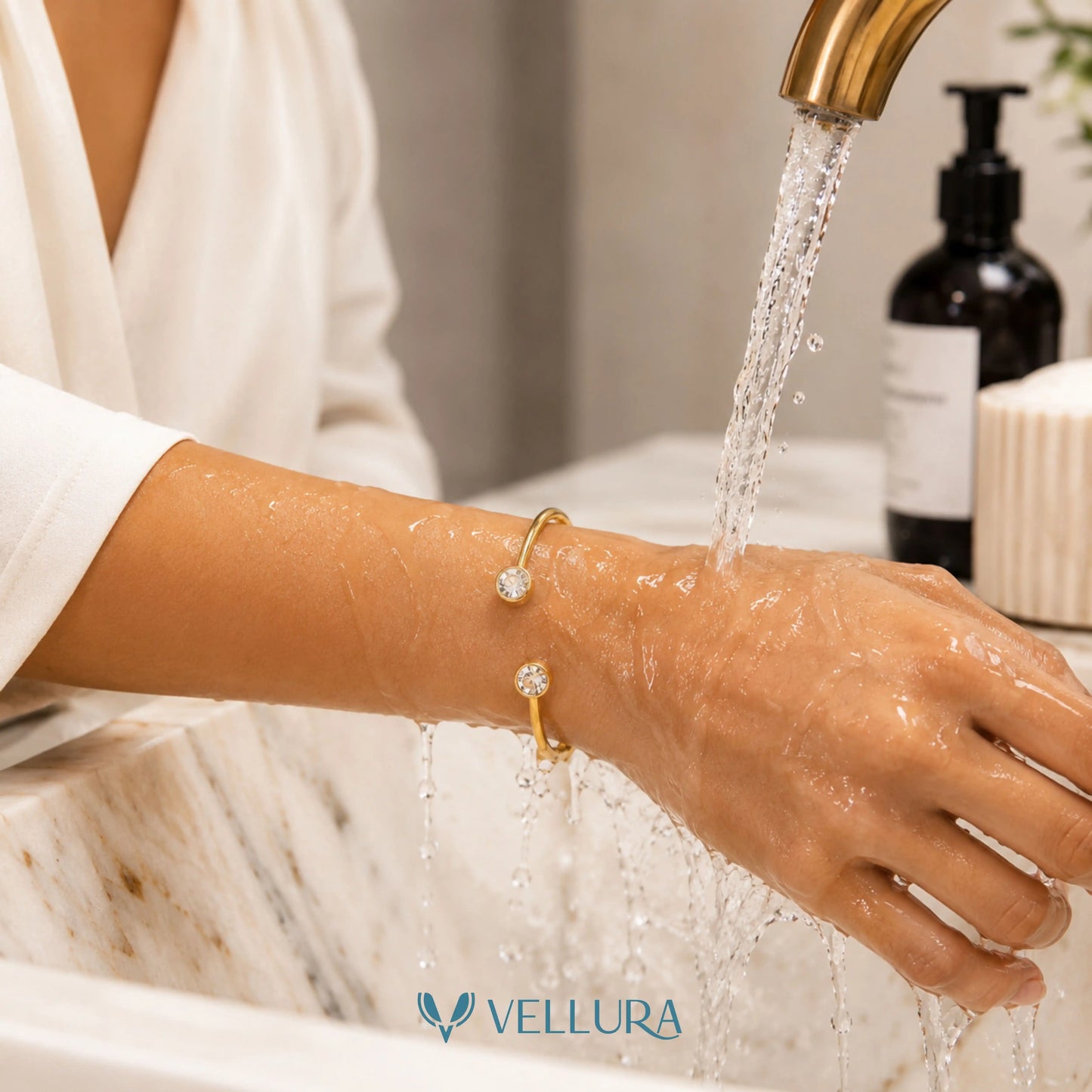 Crystal Open Cuff Bracelet