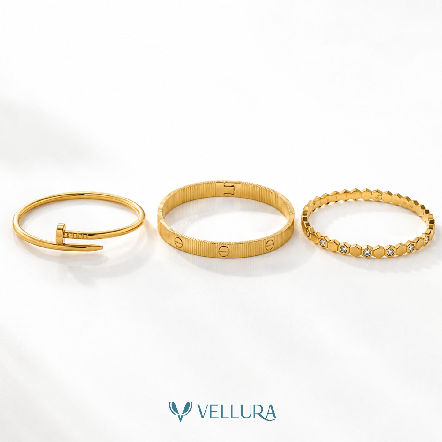 Gold Bracelet Stack