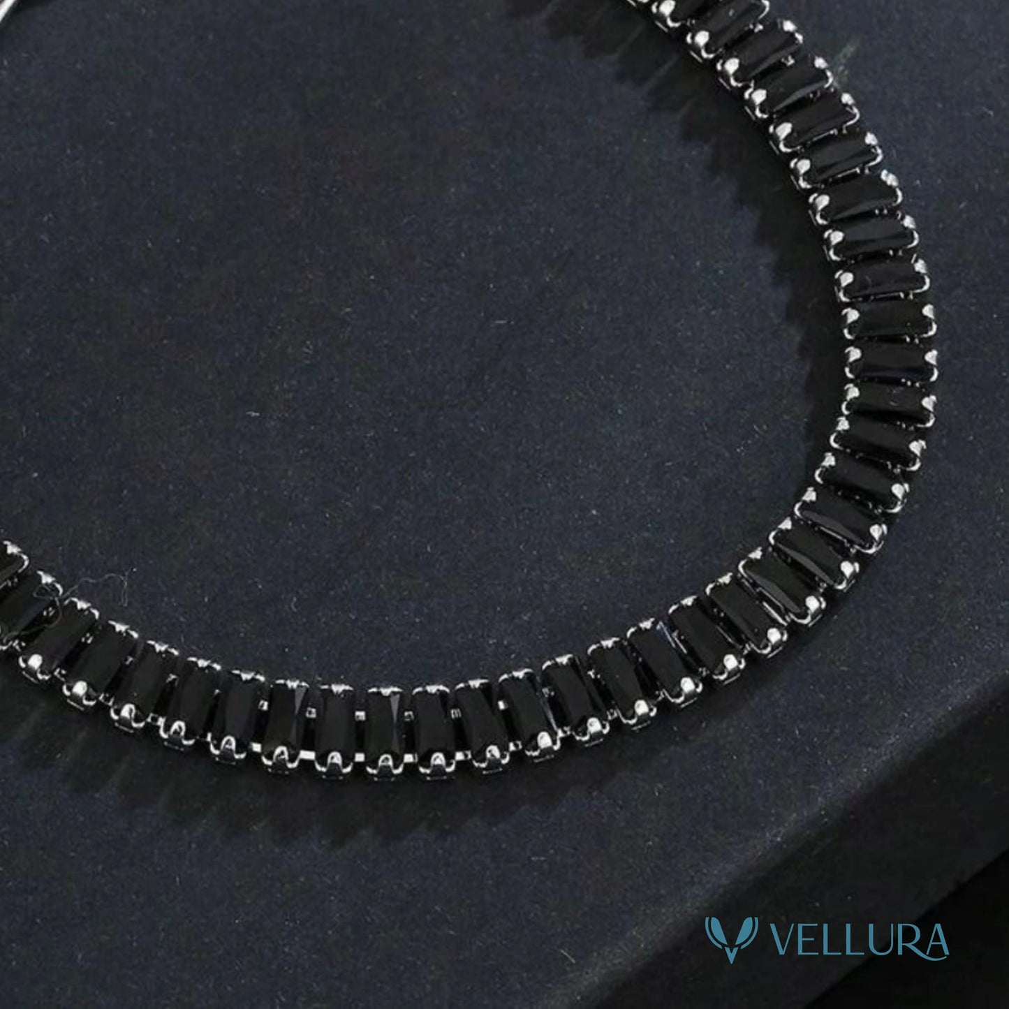 Tennis Bracelet-Black
