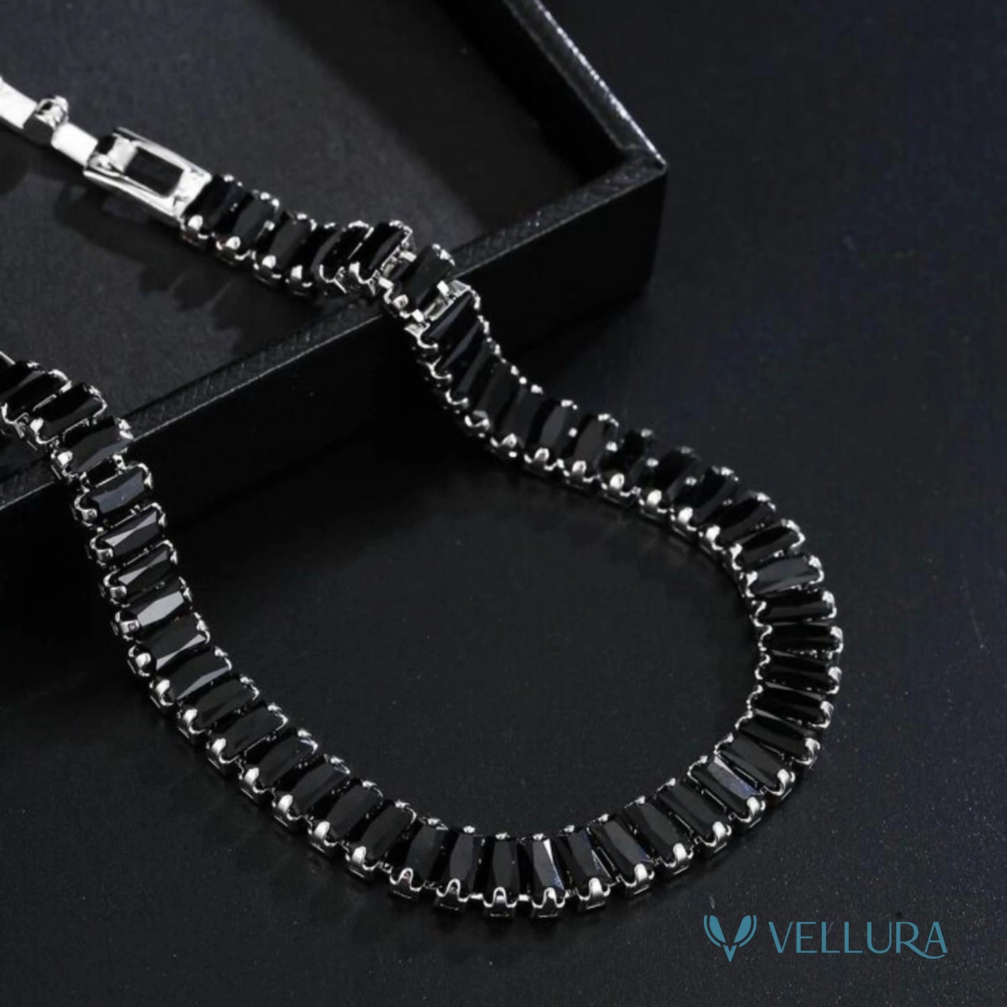 Tennis Bracelet-Black