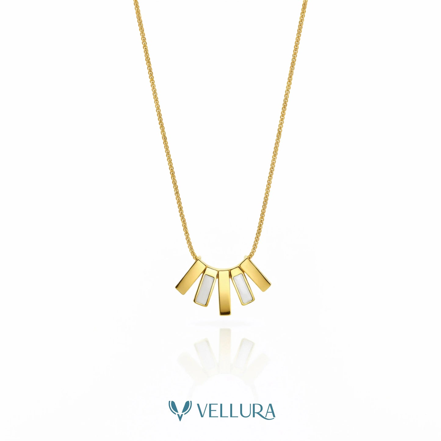 Geometric Gold Necklace