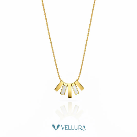 Geometric Gold Necklace