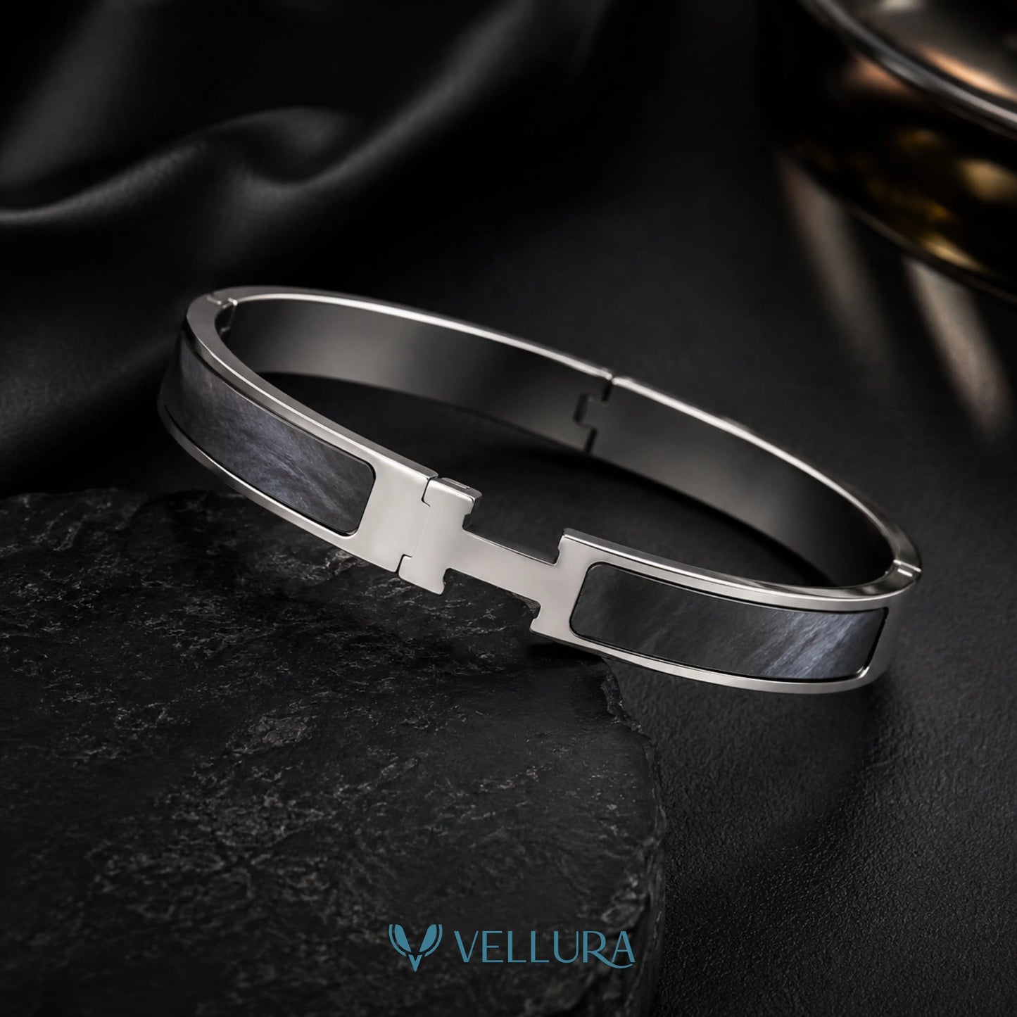 HERMES INSPIRED- Designer Cuff Bracelet
