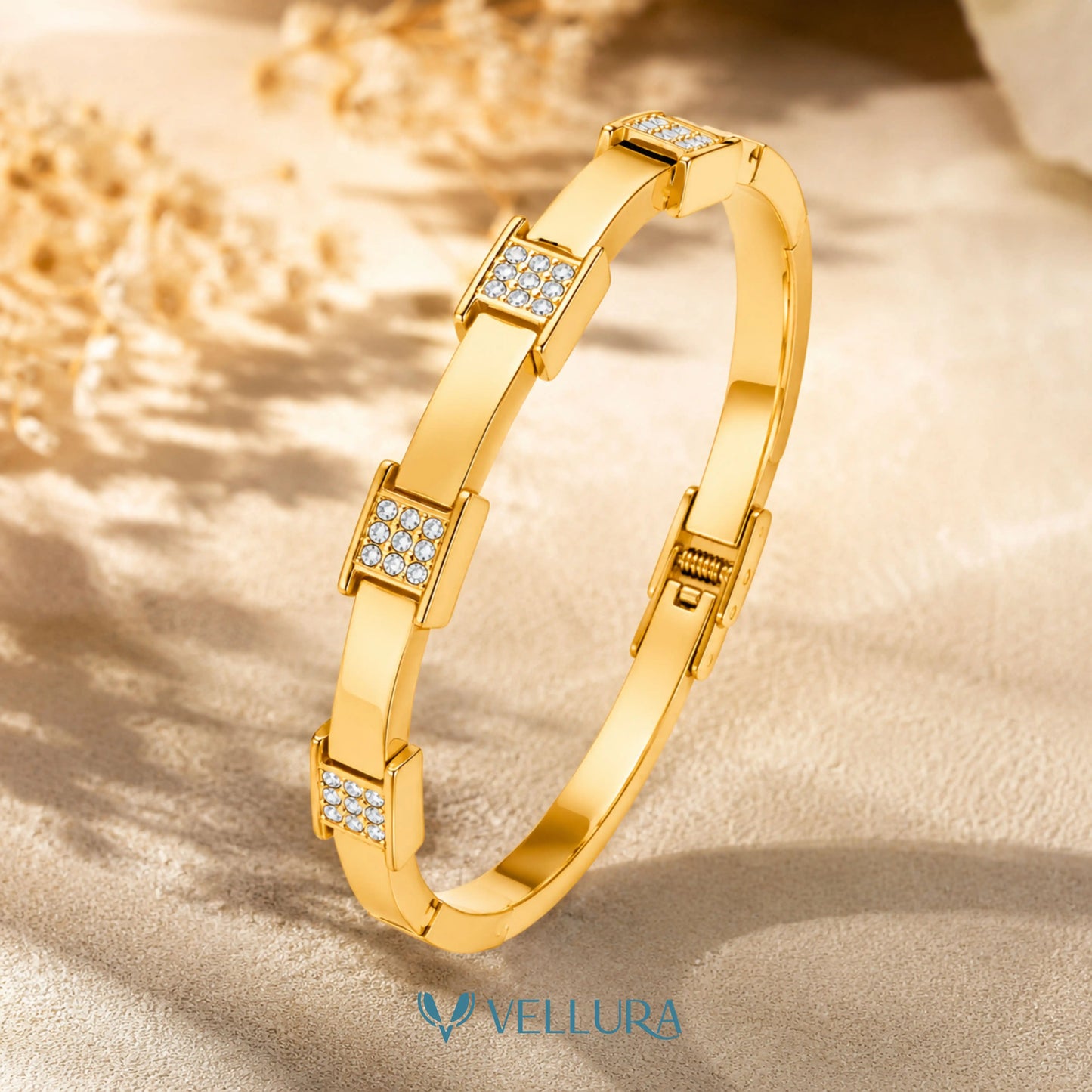 Gold Plated CZ Bracelet