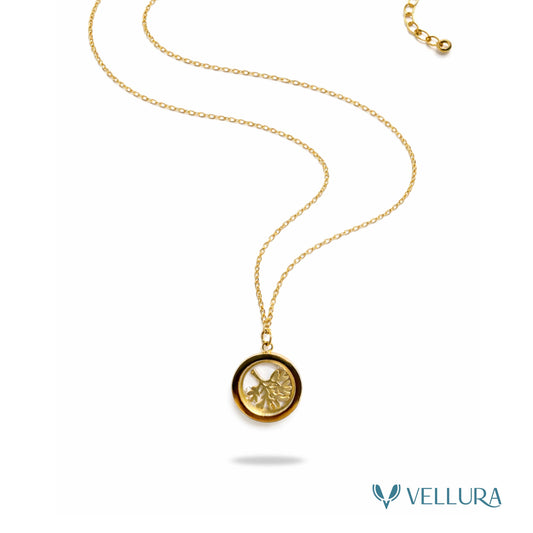 Gold Medallion Necklace