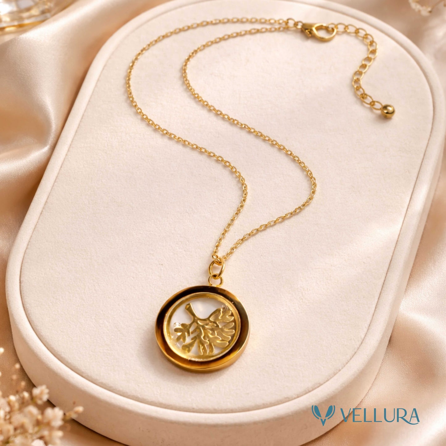 Gold Medallion Necklace