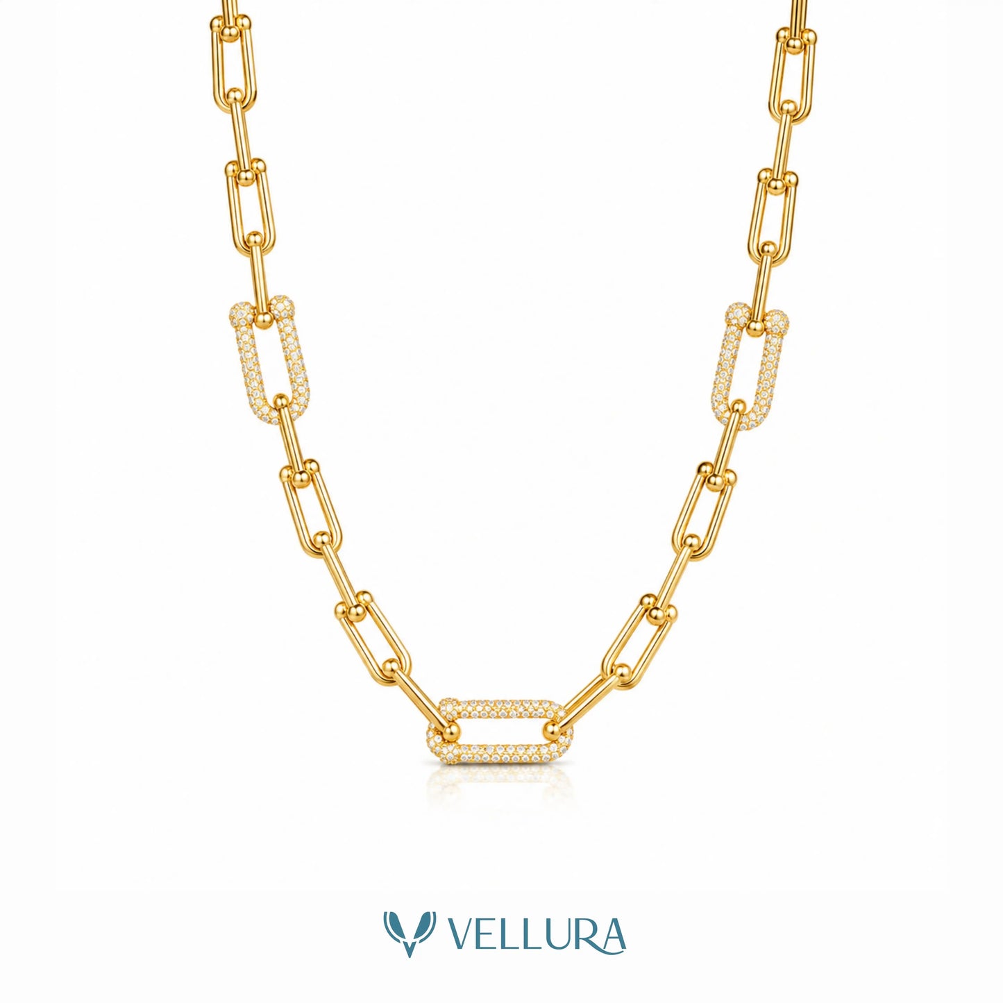 Studded Link Chain