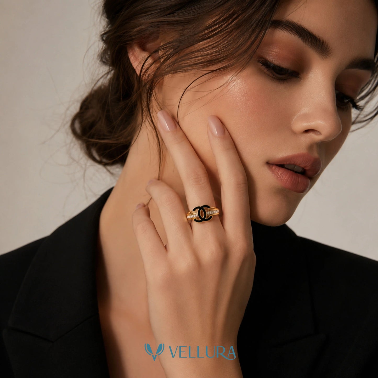 CC INSPIRED- Enamel Statement Ring