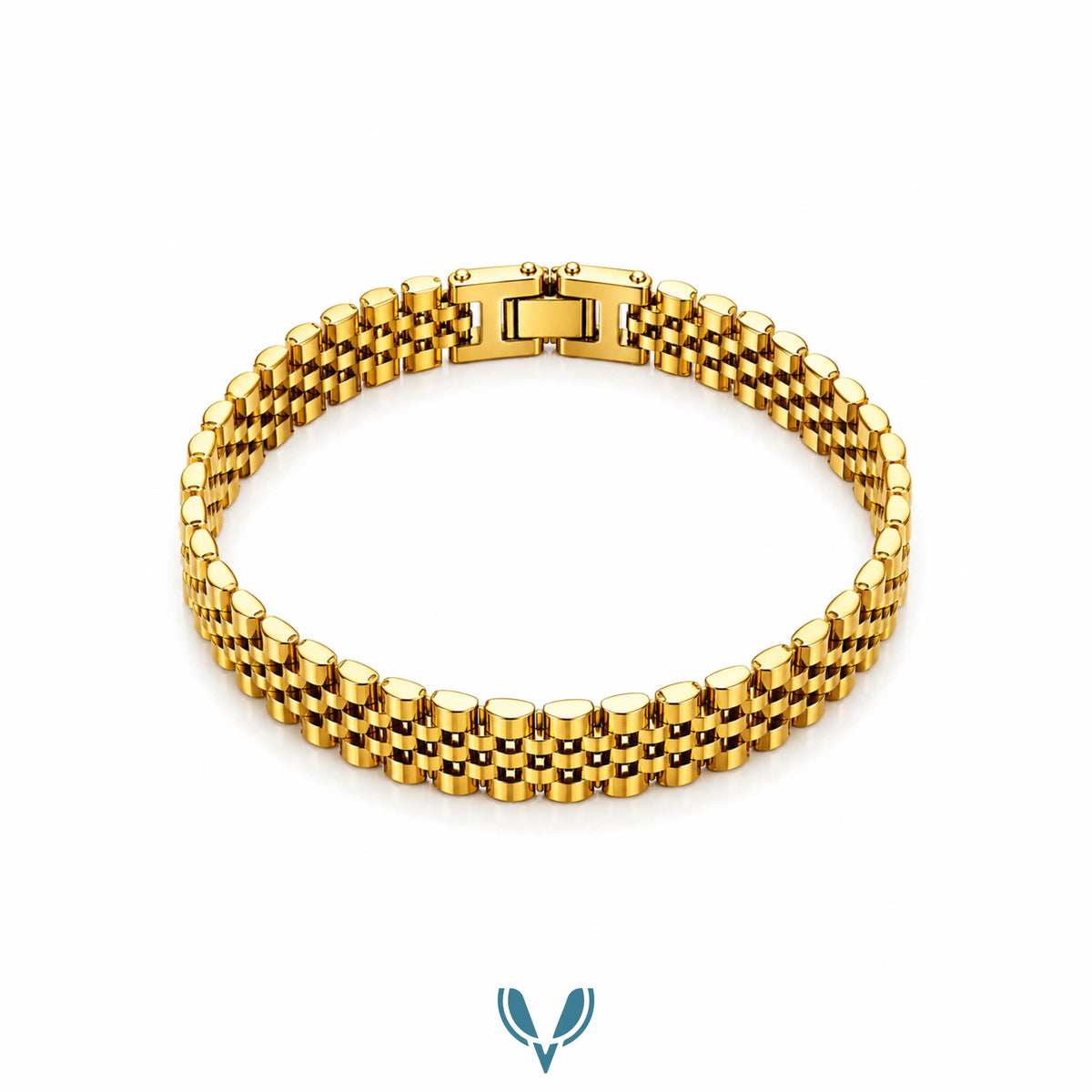 Gold Multi-Link Chain Bracelet