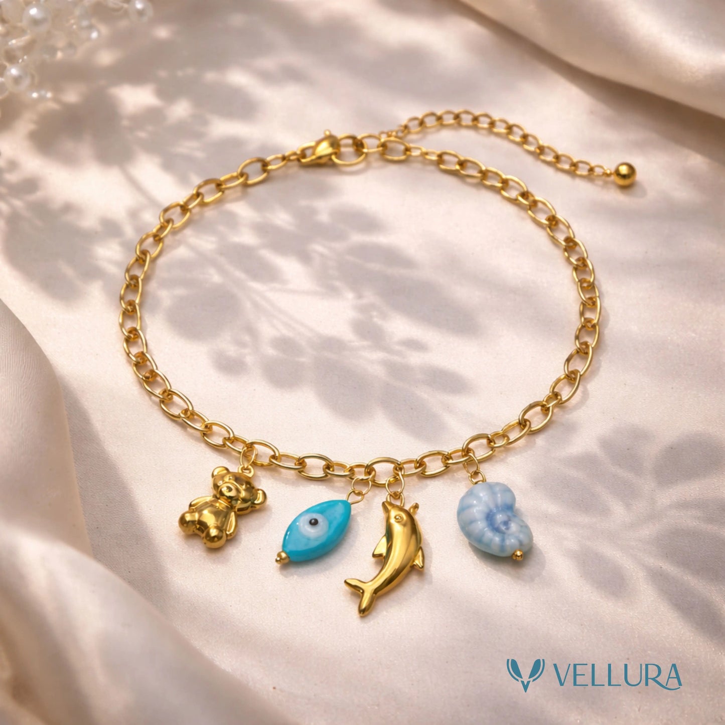 Gold Charm Bracelet – Charms