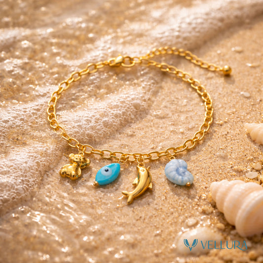 Gold Charm Bracelet – Charms