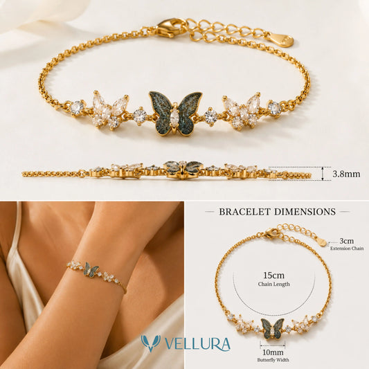 Butterfly Crystal Bracelet