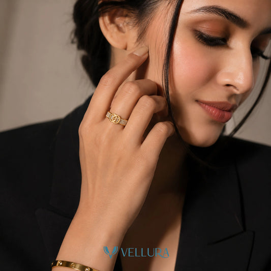 GG INSPIRED-CZ Statement Ring