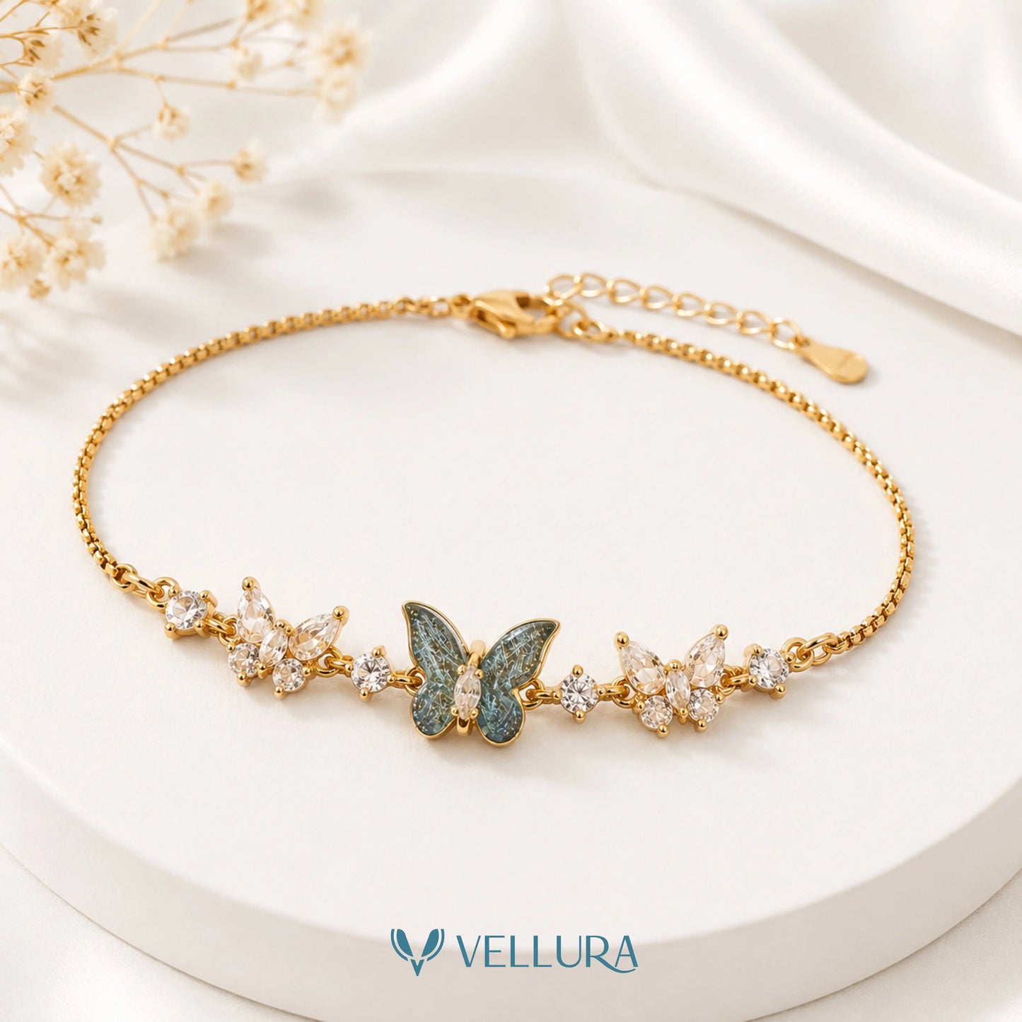 Butterfly Crystal Bracelet