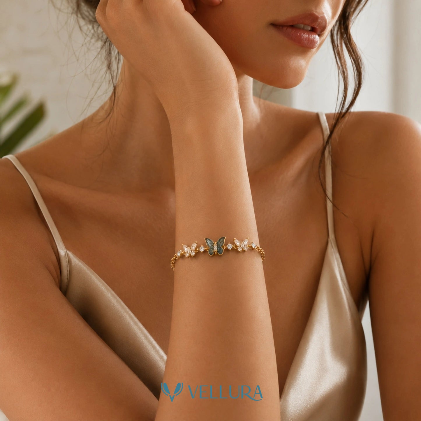 Butterfly Crystal Bracelet