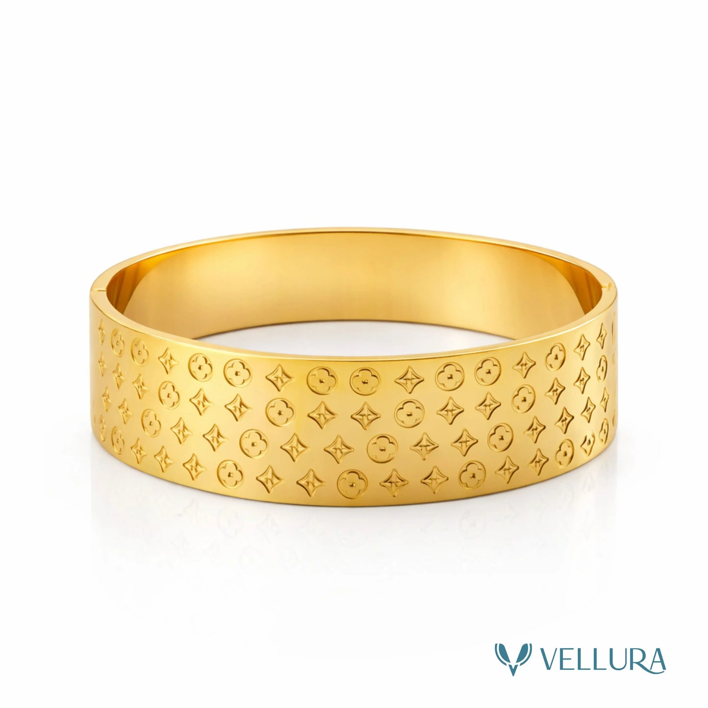 LV- Inspired Gold Bracelet